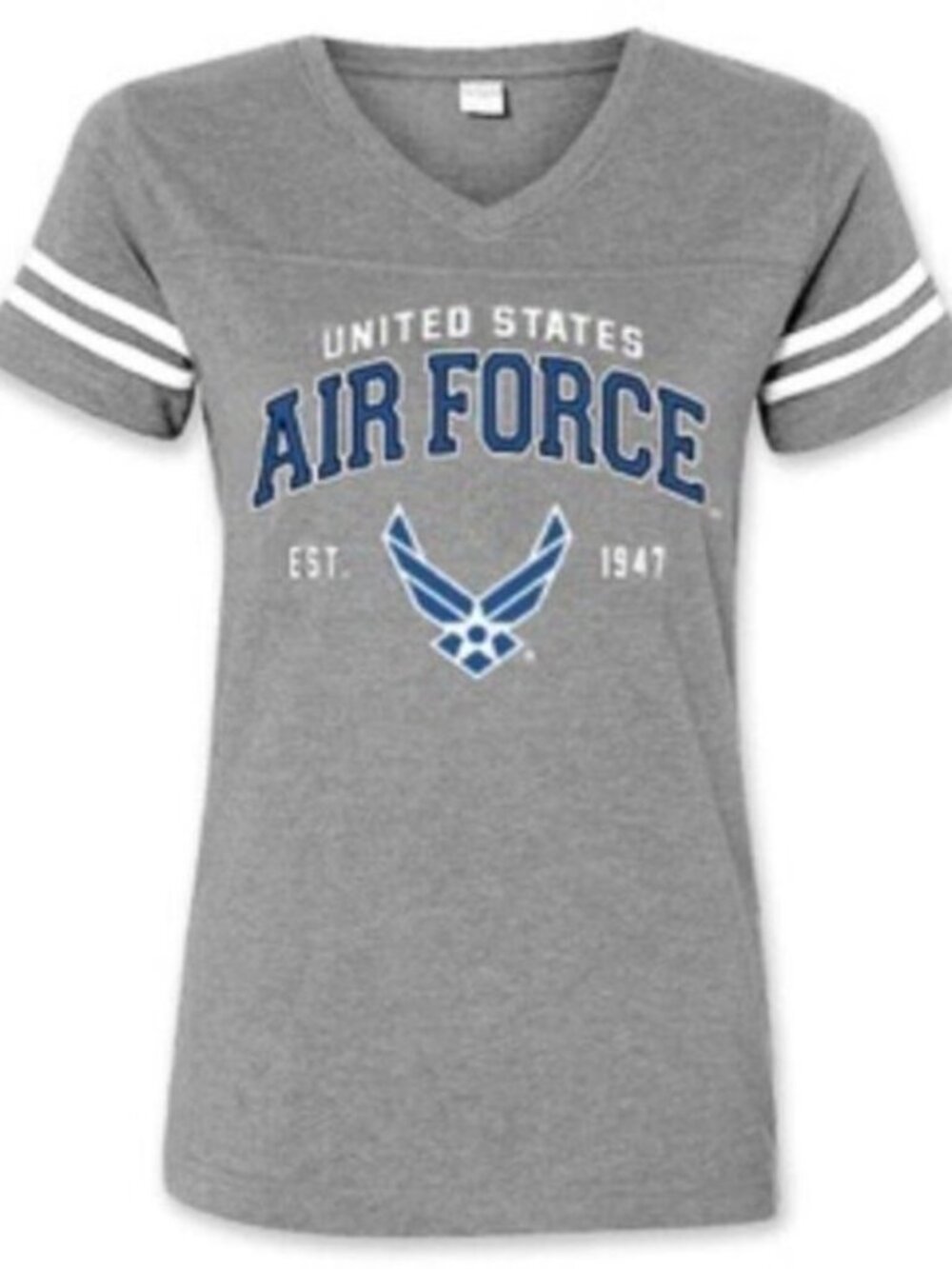 Joe Blow's T's Air Force Ladies Vintage Wings Logo T-Shirt - Womens Shirt